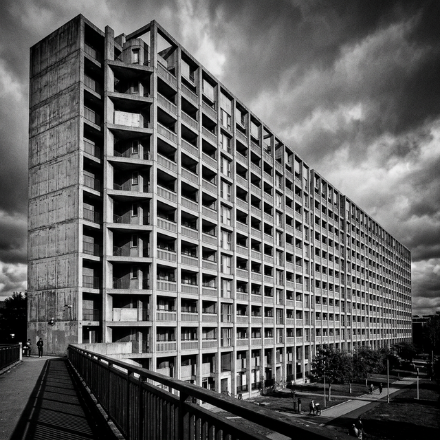 Park Hill Estate in Sheffield, a massive welfare-state Brutalist housing project